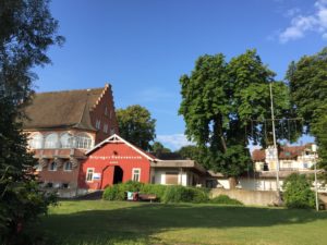 Das pittoreske Bootshaus in Kitzingen