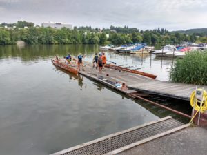 Ablegen vom Schweinfurter Ruder-Club "Franken" 